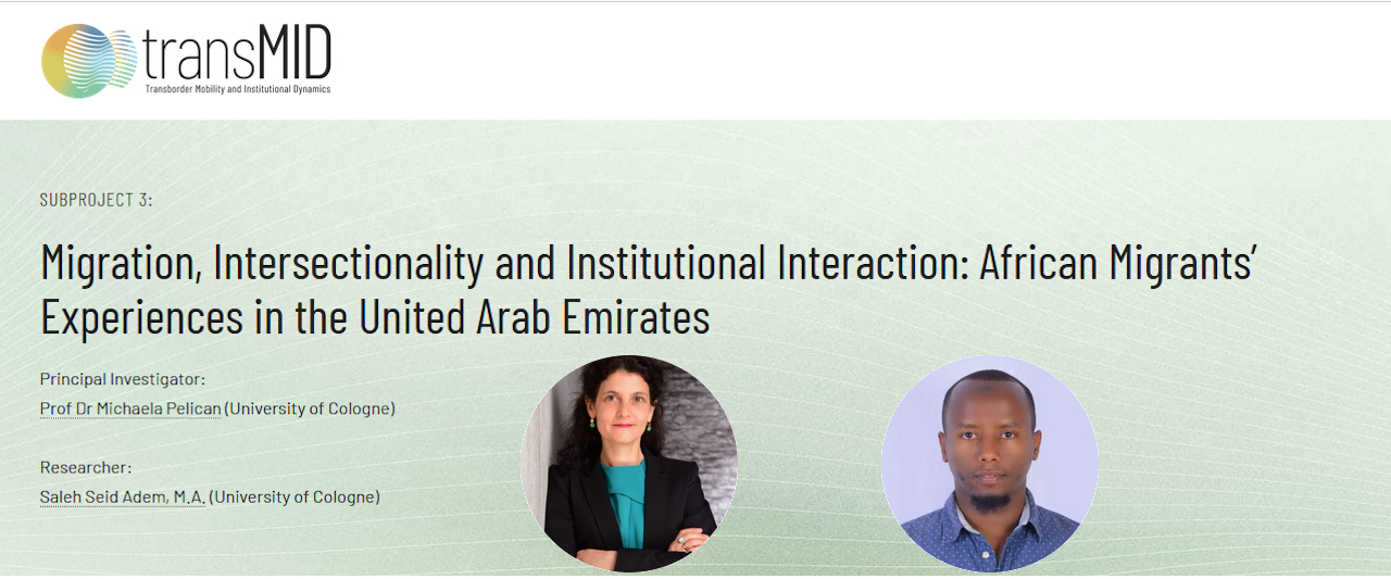 FOR 5183 | Migration, Intersectionality and Institutional Interaction: Experiences of African Migrants in the United Arab Emirates